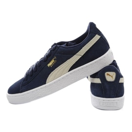 Scarpe classiche in pelle scamosciata Puma 356568 51 blu