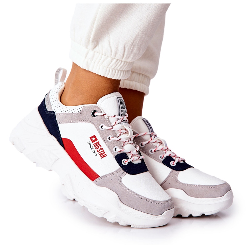 Scarpe Sportive Sneakers Big Star II274283 Bianco bianca