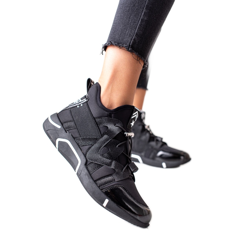 Scarpe sportive slip-on VINCEZA nero