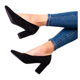 Décolleté VINCEZA in camoscio nero
