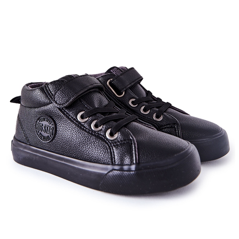 Sneakers Alte Bambini Big Star EE374001 Nere nero