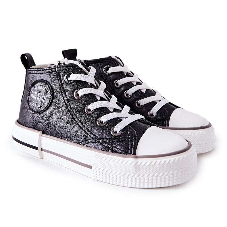 Sneakers Alte Bambini Big Star II374003 Nere nero nero