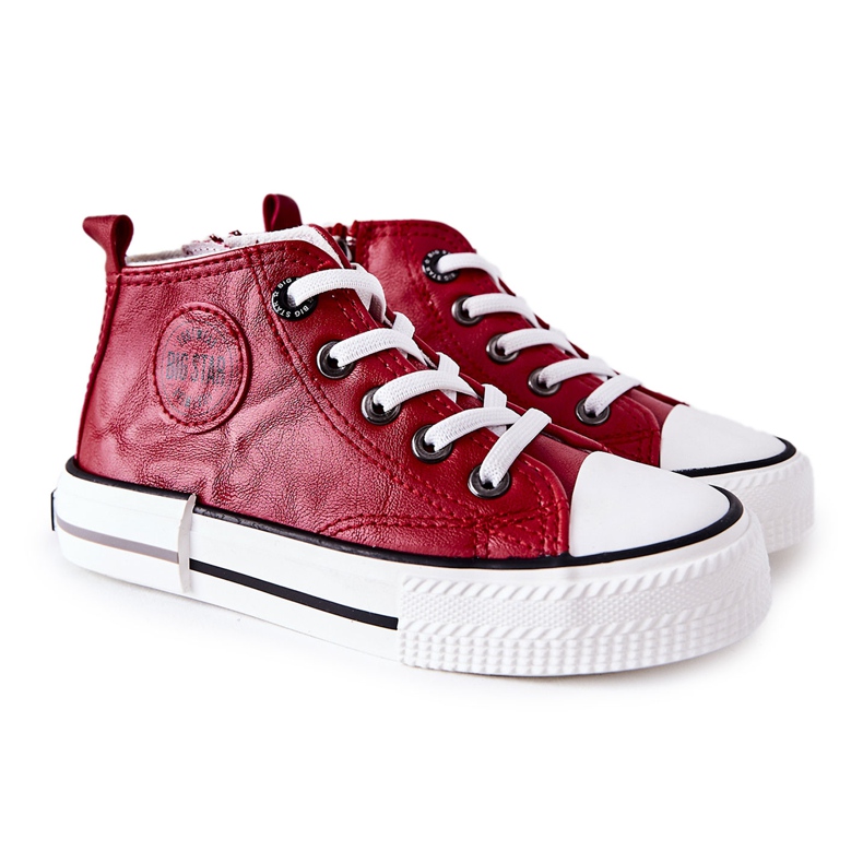 Sneakers Alte Bambini Big Star II374005 Rosse rosso