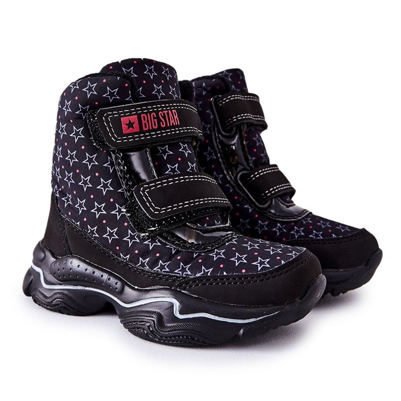 Stivali da neve per bambini neri Big Star II374091 nero