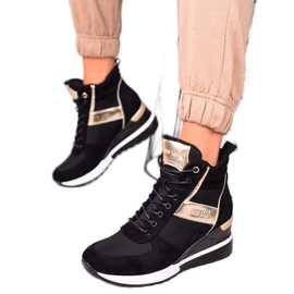 W. Potocki Sneakers con zeppa Potocki nero