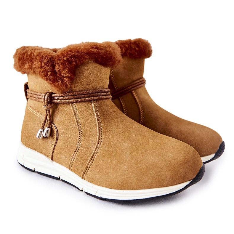 Stivali da neve per bambini Big Star BB374058BS Camel marrone