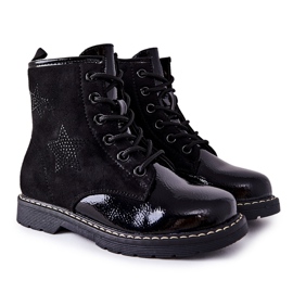 Vinceza Stivali da bambino Black Gander nero