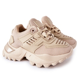 FR1 Sneakers per bambini Freak Out Beige