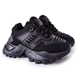 FR1 Sneakers nere per bambini Freak Out nero