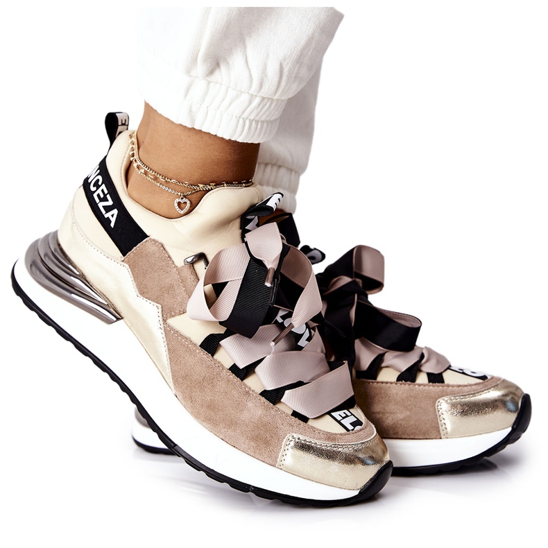 Vinceza Scarpe sportive Sneakers Beige Dexla
