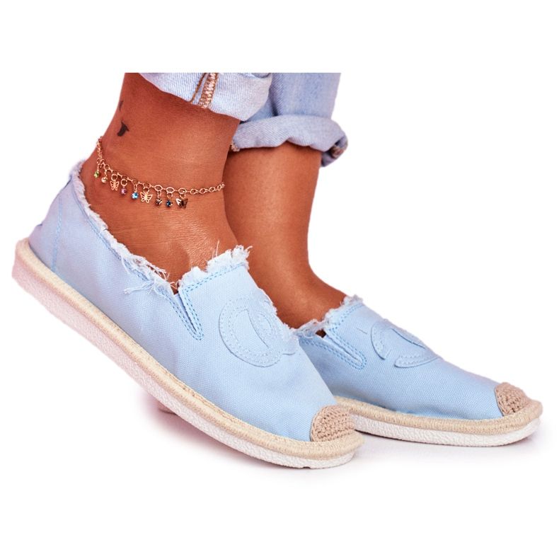 PS1 Espadrillas blu da donna Flaure