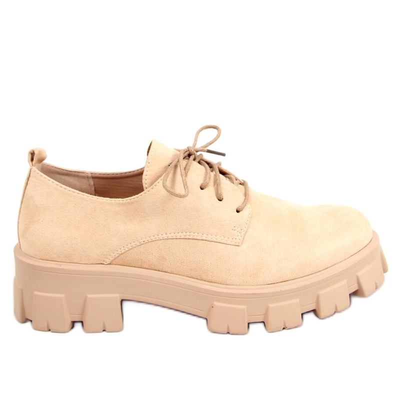 Scarpe con suola spessa 8363 Beige beige