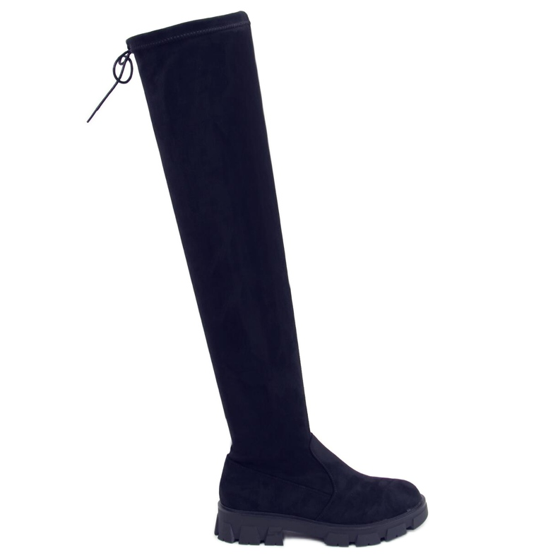 Stivaletti neri da donna LM-07 Black nero