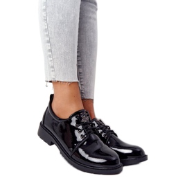 S.Barski Scarpe Oxfords Laccate Laccate Donna S. Barski Nere nero