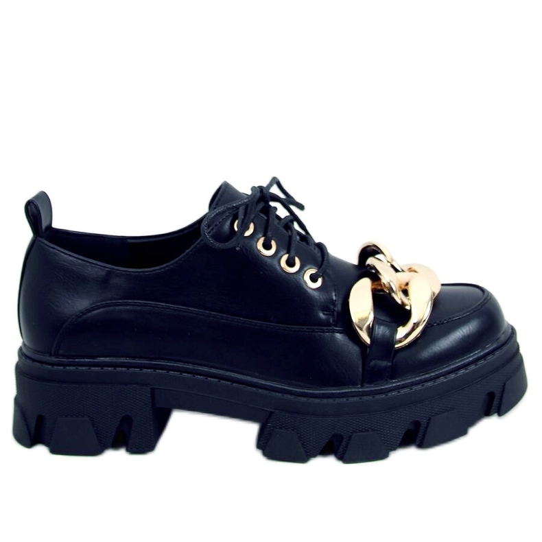 Scarpe da donna Tony Black con catena nero