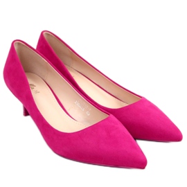 Décolleté con tacco basso Ann Fushia rosa