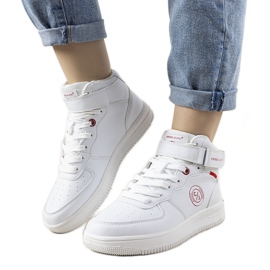 Cross Jeans Madrid sneakers bianche da donna bianca