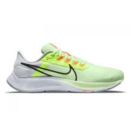 Nike Air Zoom Pegasus 38 M CW7356-700 scarpa da corsa bianca verde