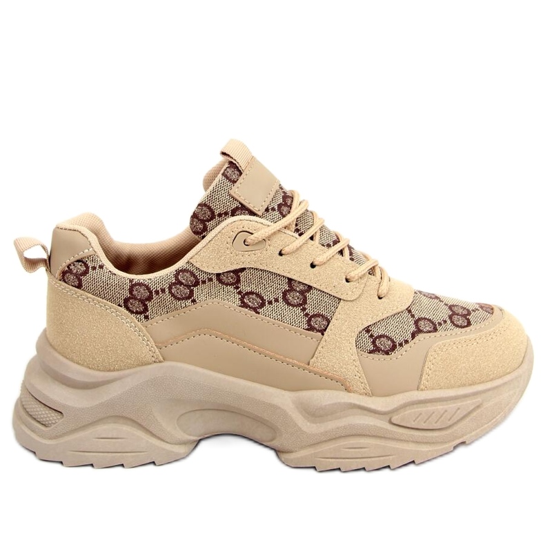 Scarpe da ginnastica Isla Khaki beige cachi
