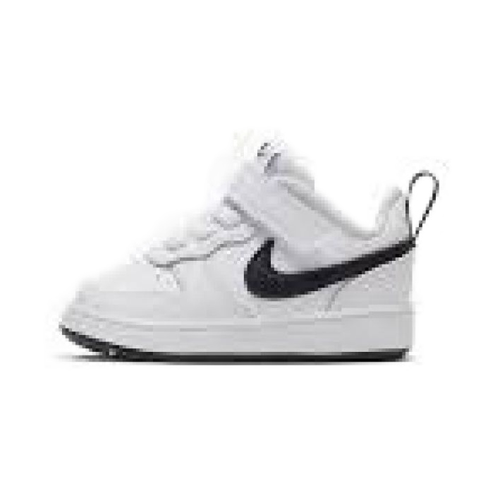 Nike Court Borough Low 2 (TDV) M BQ5453-104 scarpe bianca nero