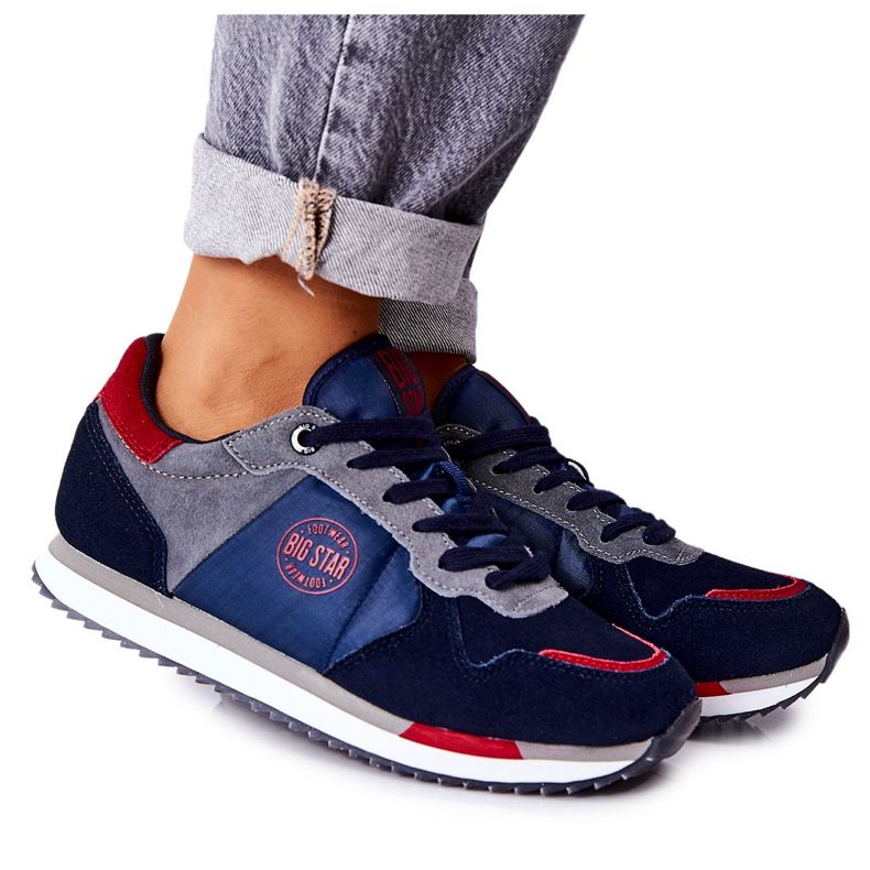 Scarpe Sportive Big Star GG274A055 Navy-Rosso blu navy grigio