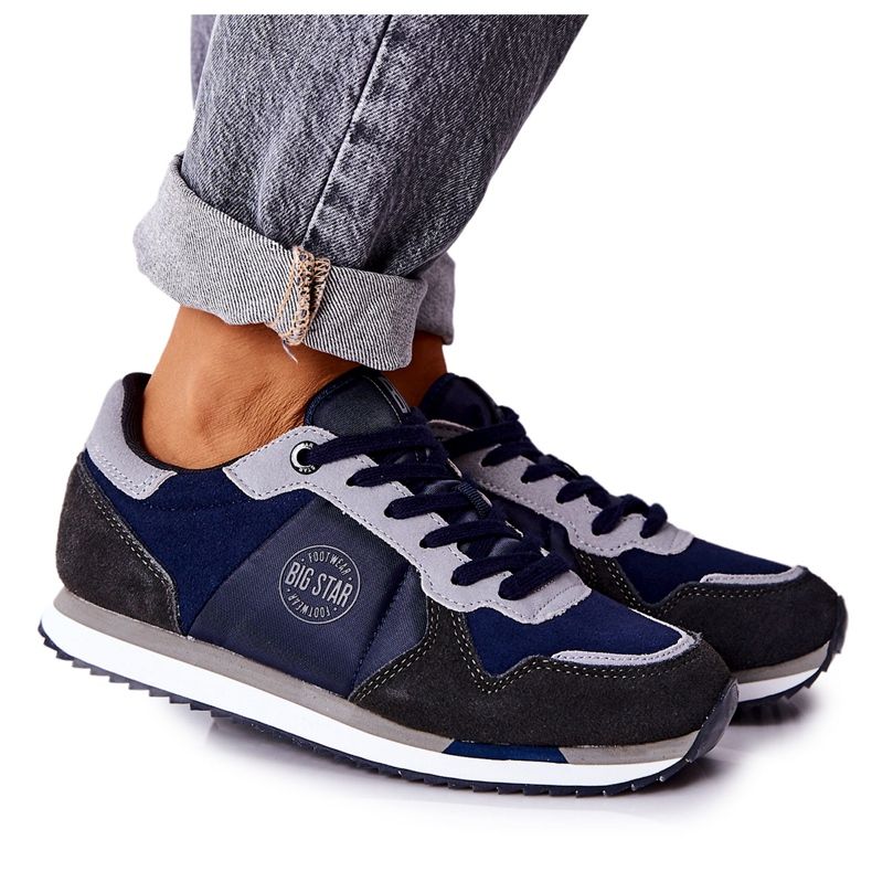 Scarpe Sportive Big Star GG274A056 Blu Navy-Grigio