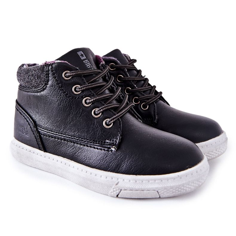 Scarpe sportive isolate per bambini Big Star BB374132BS Nero