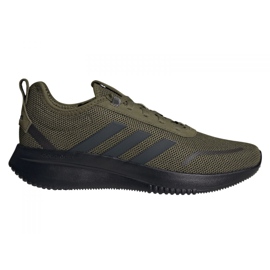 Scarpe Adidas Lite Racer Rebold M H00676 nero verde