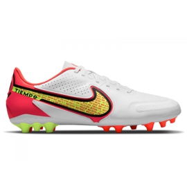 Nike Tiempo Legend 9 Academy Ag M DB0627-176 scarpe da calcio bianco, bianco, multicolor bianco