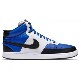 Nike Court Vision Mid Nba M DM1186-400 bianca nero blu