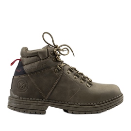 Scarpe da trekking Chapa da uomo verdi da uomo Cross Jeans verde