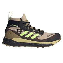 Adidas Terrex Free Hiker Gtx M FX4509 scarpe marrone