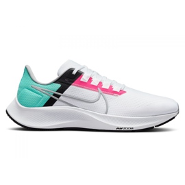 Nike Air Zoom Pegasus 38 M CW7356-102 scarpa da corsa bianco