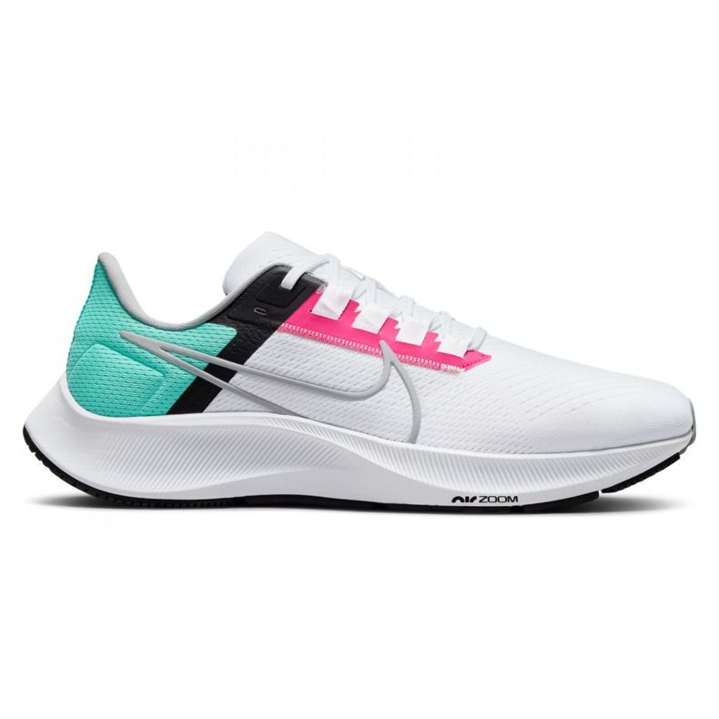 Nike Air Zoom Pegasus 38 M CW7356-102 scarpa da corsa bianca