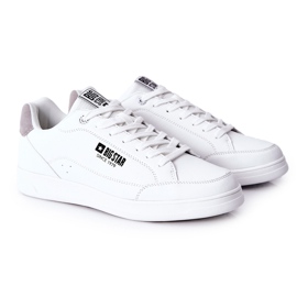 Sneakers in pelle Memory Foam Big Star II174170 Bianco