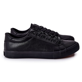 Sneakers in pelle Big Star II174029 Nere nero