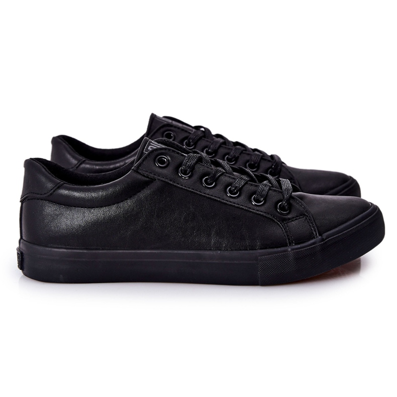 Sneakers in pelle Big Star II174029 Nere nero