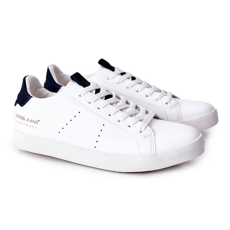 Sneakers Uomo Cross Jeans Bianco II1R4012C bianca
