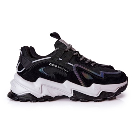 Scarpe sportive da uomo Sneakers Big Star II174044 Nere nero