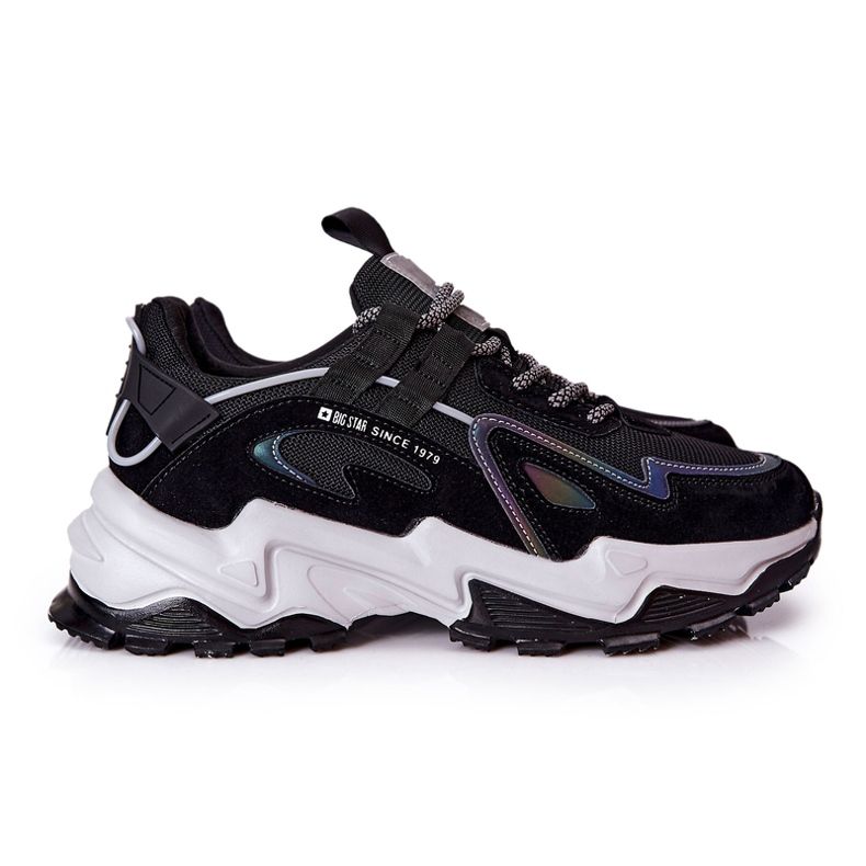 Scarpe sportive da uomo Sneakers Big Star II174044 Nere nero