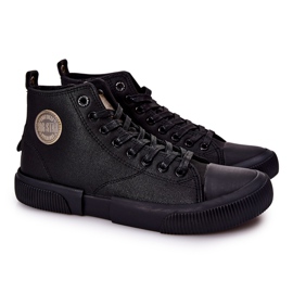 Sneakers Alte Uomo Big Star II174023 Nere nero