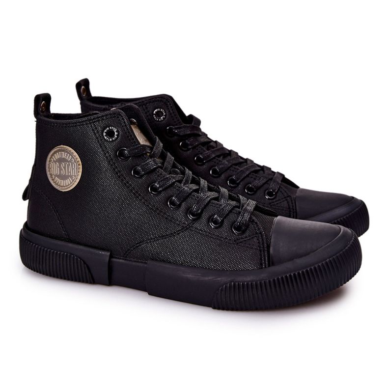 Sneakers Alte Uomo Big Star II174023 Nere nero