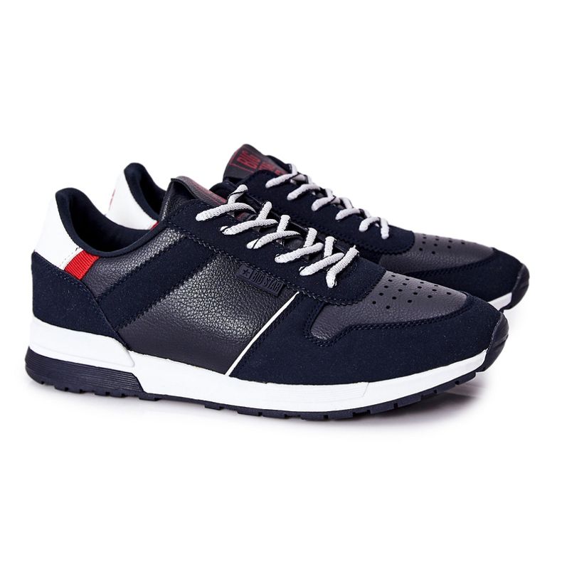 Scarpe Sportive Uomo Memory Foam Big Star Navy Blue II174083
