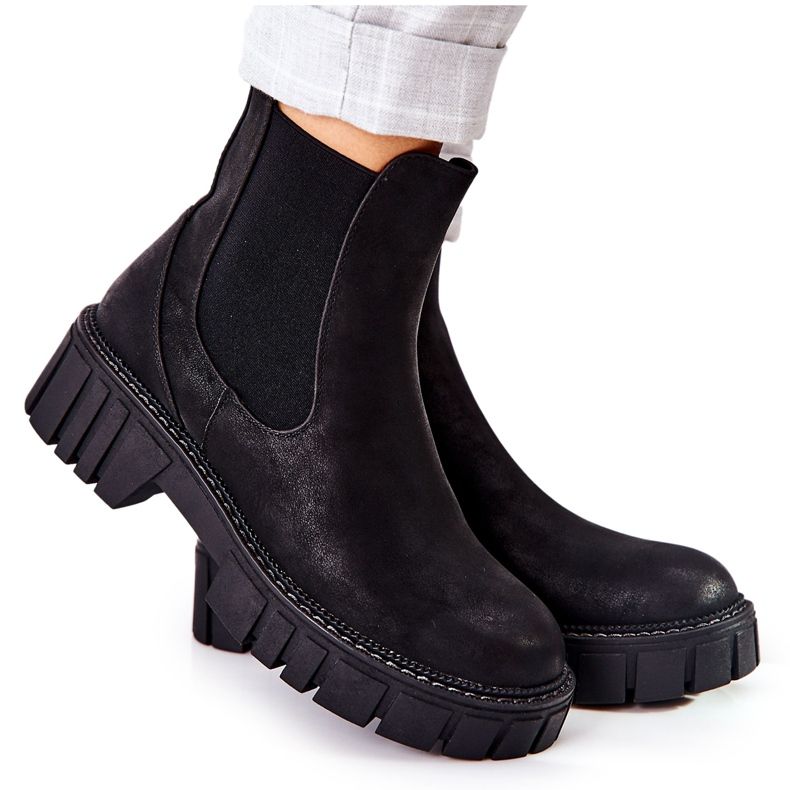 Stivali Workers Insulated Trappers Sergio Leone TR761 Nero