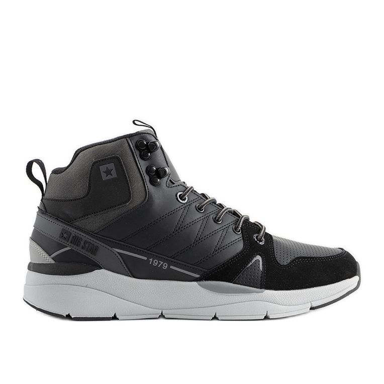 Sneakers da uomo Big Star nere nero