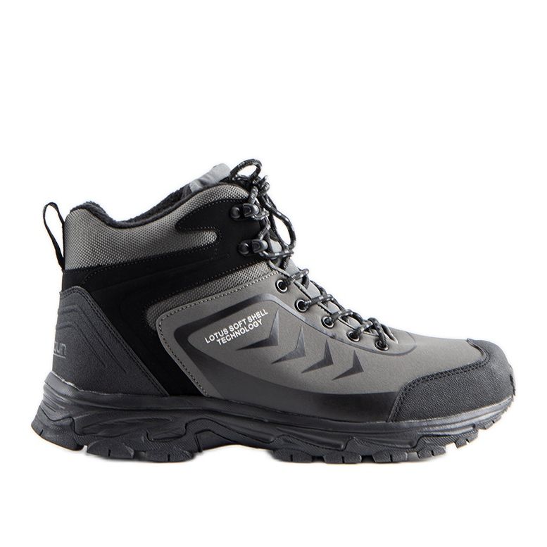 Big Star Scarpe trekking uomo Brisay grigie grigio