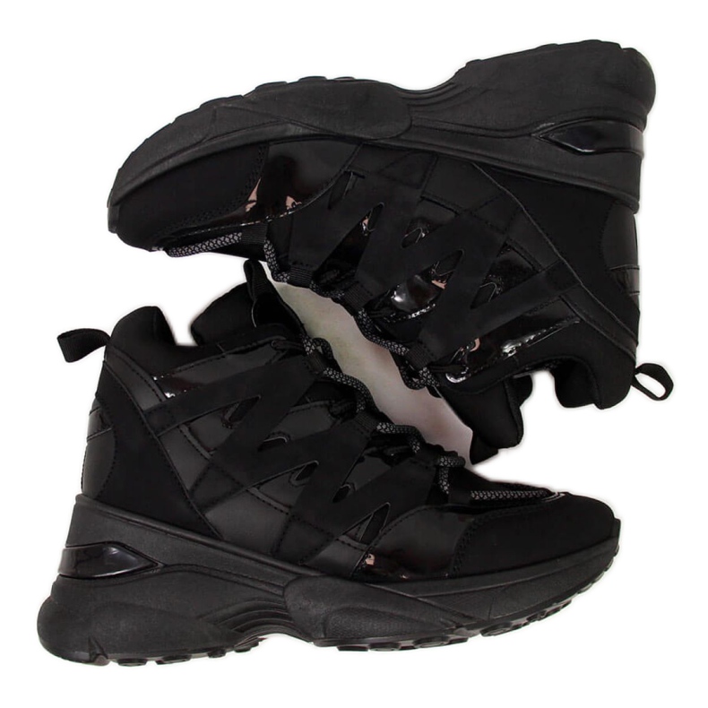 Sneakers con zeppa Potocki W WOL37 nere nero