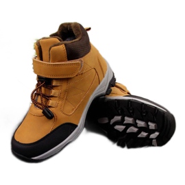 Scarpe da trekking isolanti Jr EVE321B cammello bianco marrone