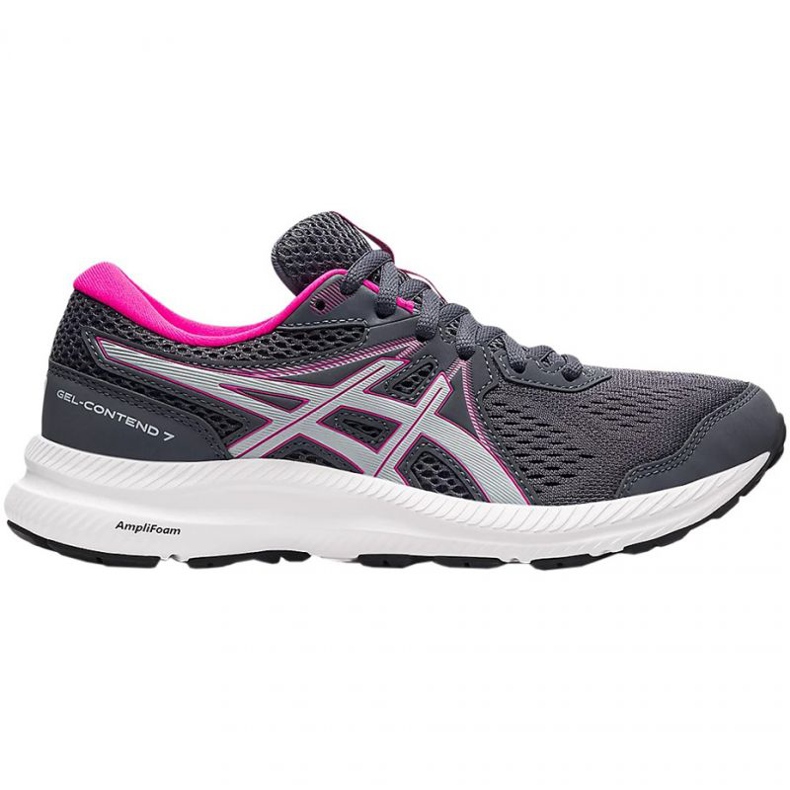 Asics Gel Contend 7 W 1012A911 025 scarpe da corsa rosa grigio