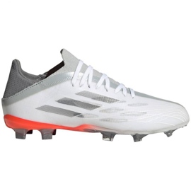 Scarpe da calcio Adidas X Speedflow.1 Fg Jr FY3285 multicolore bianca